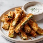 Batonnets Courgette Panes Airfryer