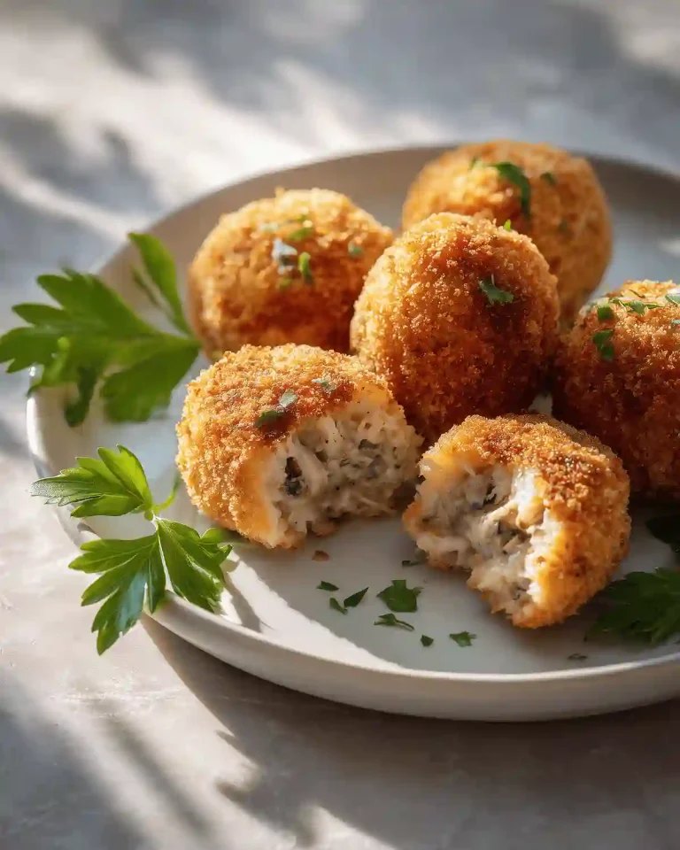 Croquettes Champignons Airfryer