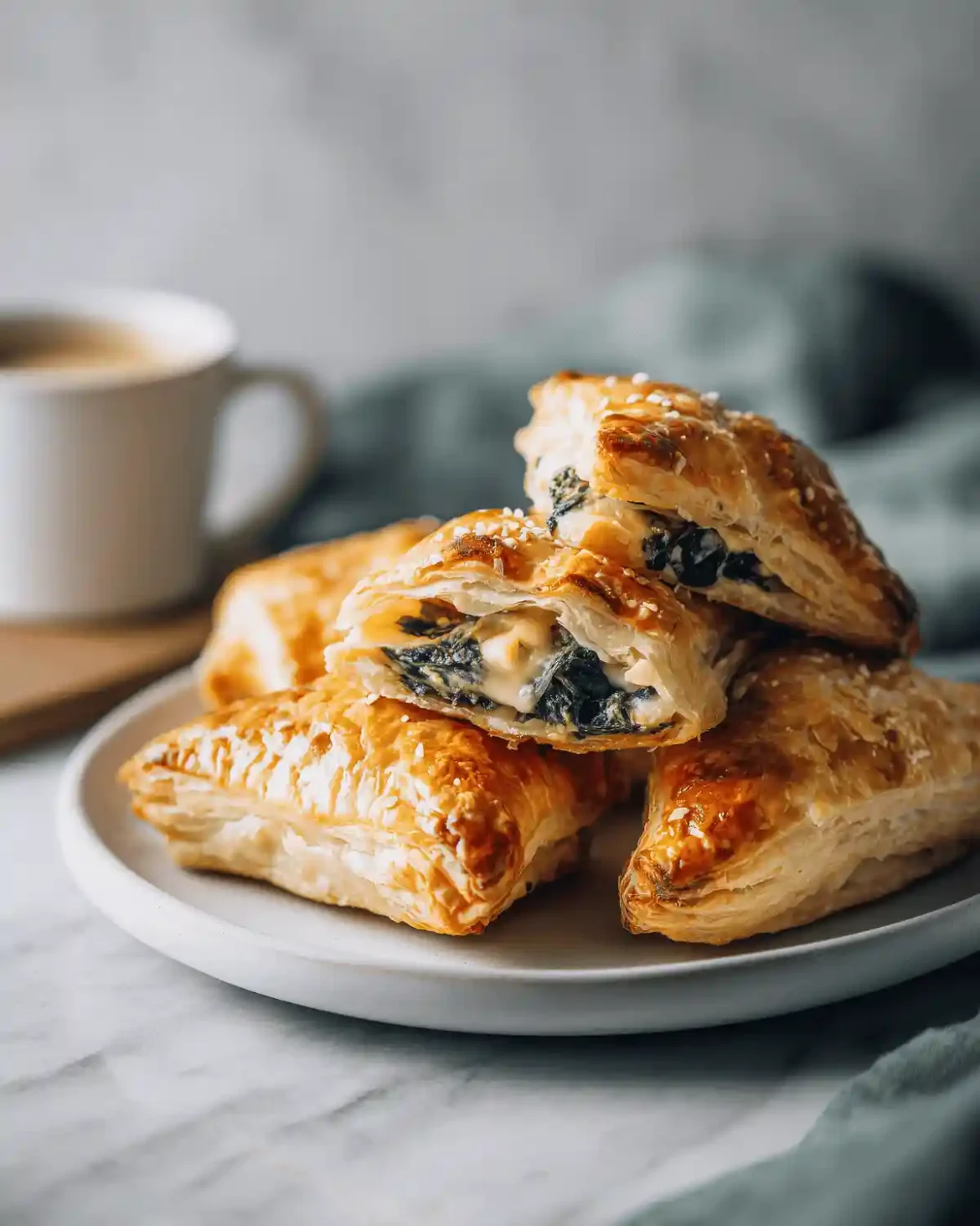 Feuilletes Fromage Epinards Airfryer