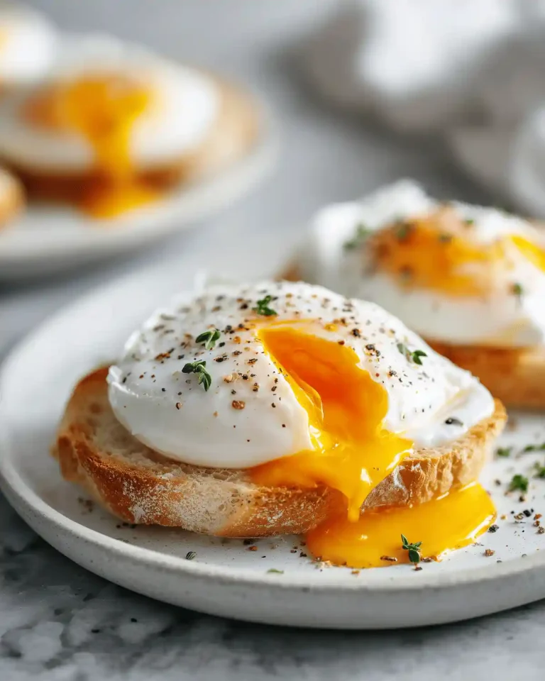 Oeufs Poches Airfryer