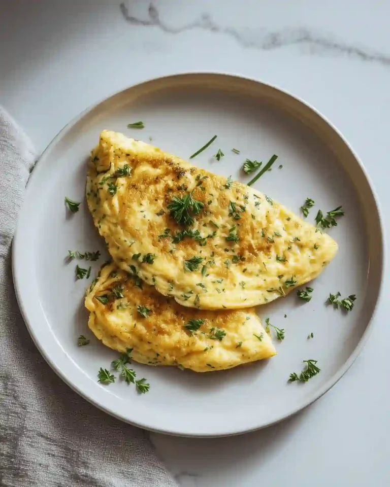 Omelette Fines Herbes Airfryer