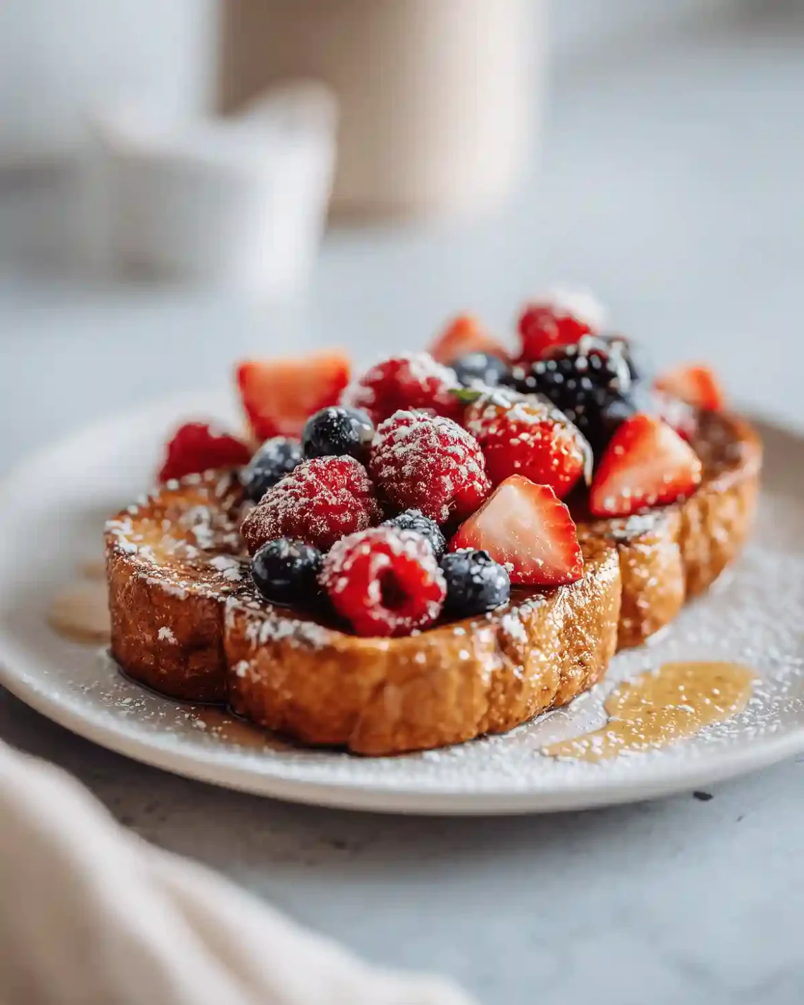Pain Perdu Fruits Rouges Airfryer