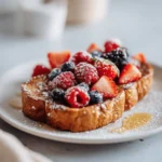 Pain Perdu Fruits Rouges Airfryer