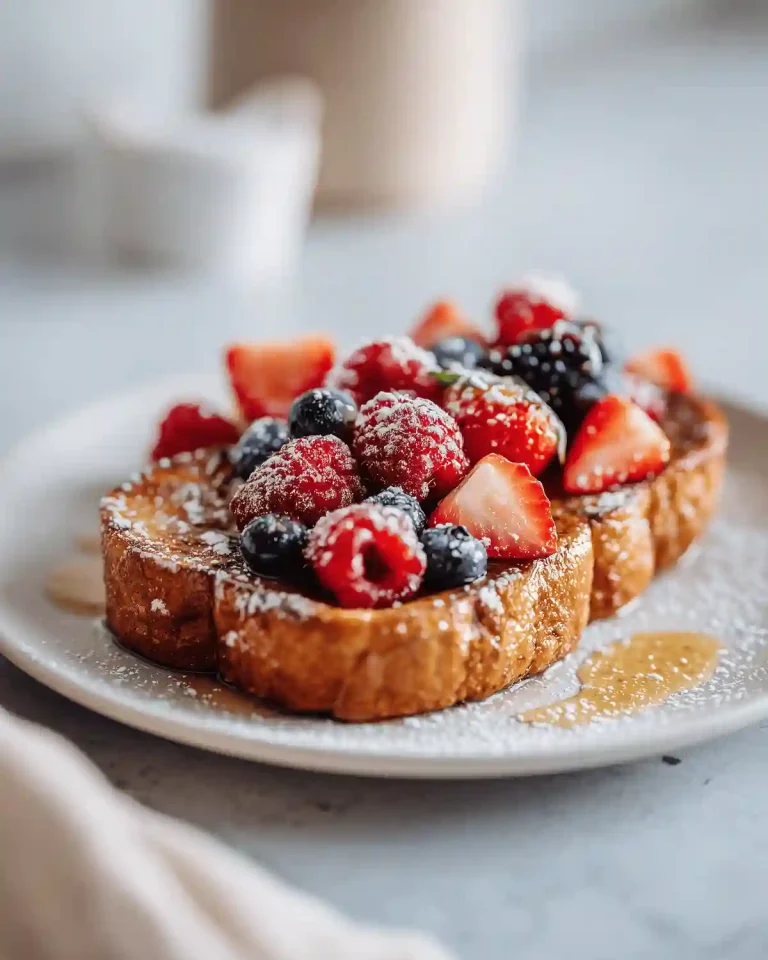 Pain Perdu Fruits Rouges Airfryer
