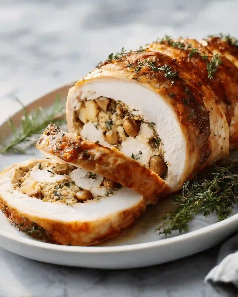 Roti Dinde Farci Airfryer