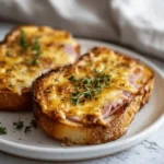 Tartines Jambon Fromage Airfryer