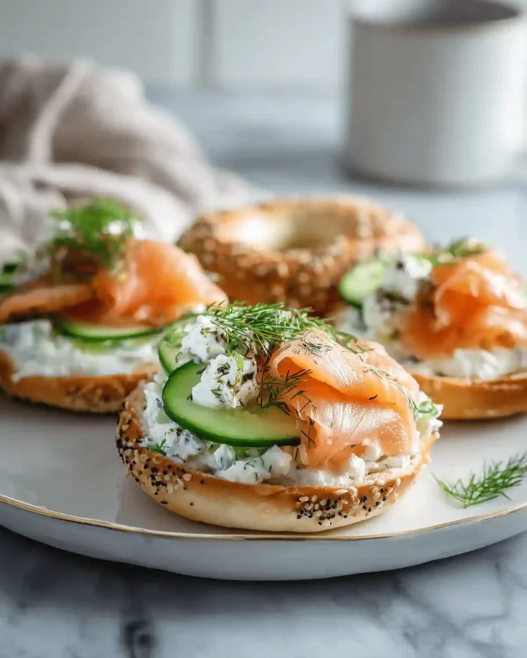 Bagels Au Saumon Airfryer