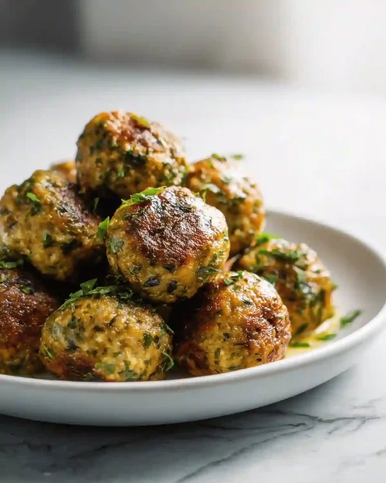 Boulettes Viande Herbes Airfryer