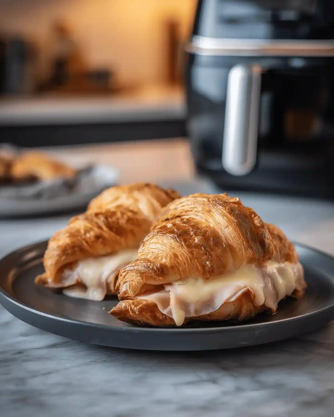 Croissants Jambon Airfryer