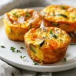 Muffins Oeufs Legumes Airfryer