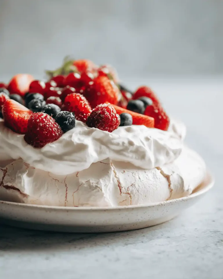 Pavlova Fruits Rouges Airfryer