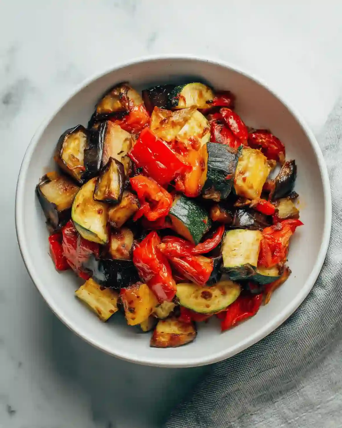Ratatouille Croustillante Airfryer