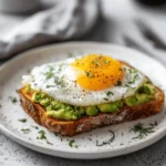 Tartine Avocat Oeuf Airfryer