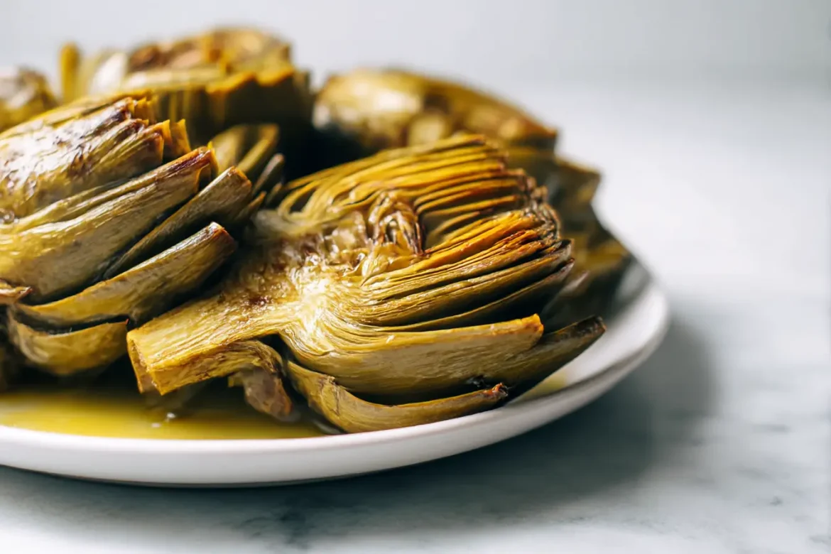 Artichauts rôtis au Airfryer, tendres et savoureux