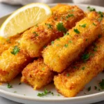 Bâtonnets de poisson pané au airfryer, croustillants et savoureux