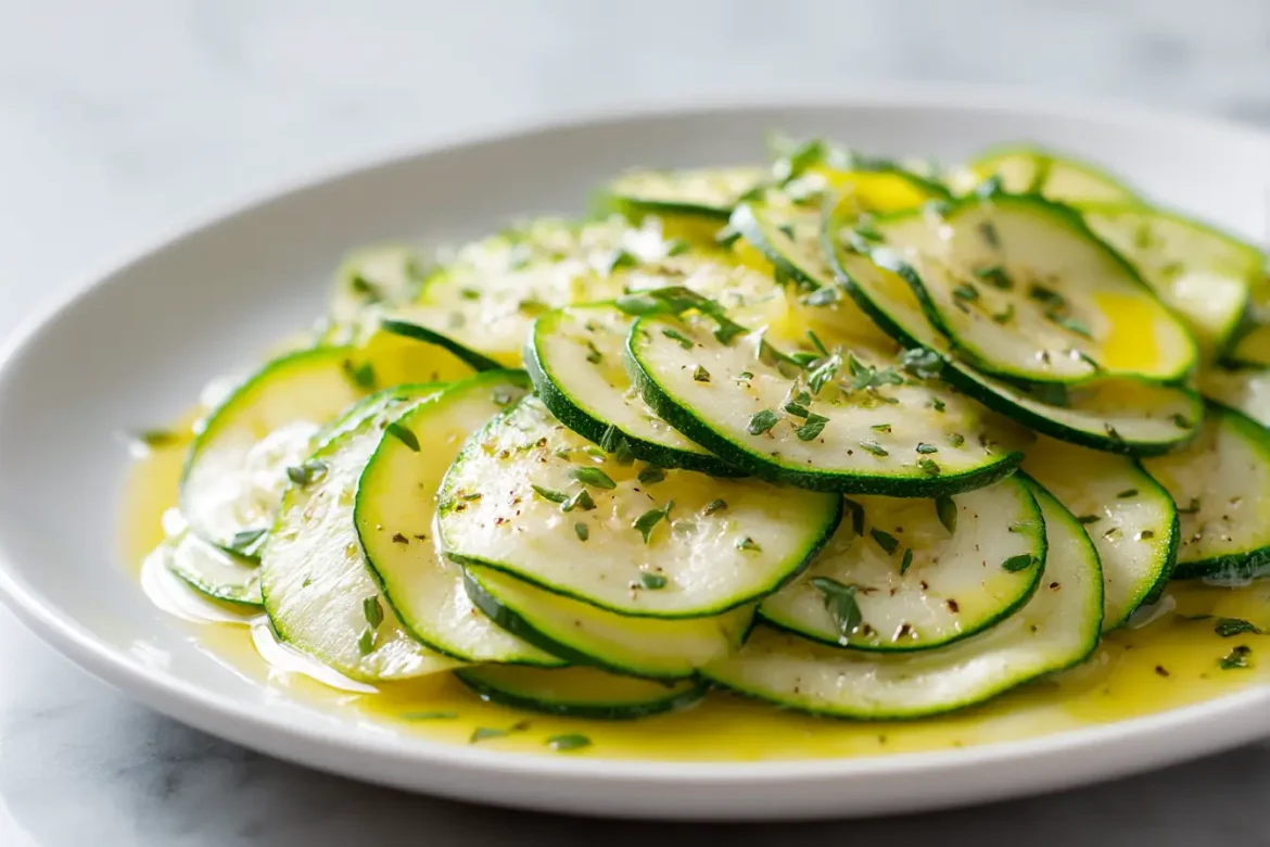 Carpaccio courgettes airfryer Délicieux carpaccio de courgettes en Airfryer, léger et croquant