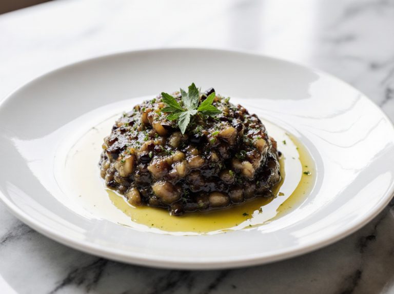 Caviar d’aubergines au Airfryer, crémeux et savoureux