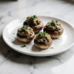 Champignons farcis au airfryer, savoureux et faciles à préparer