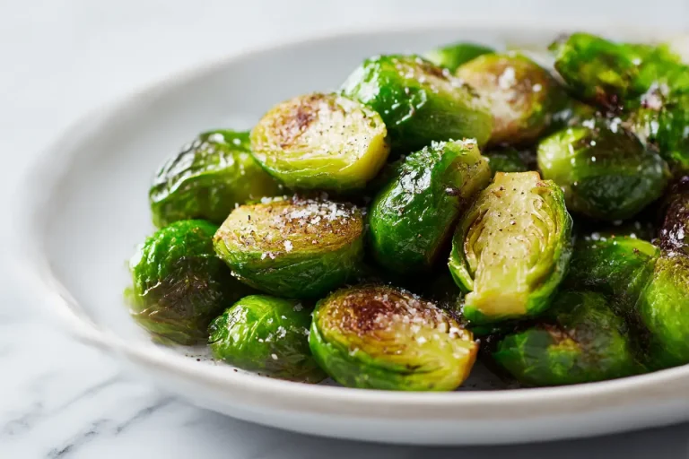 Choux de Bruxelles croustillants en Airfryer, savoureux et sains