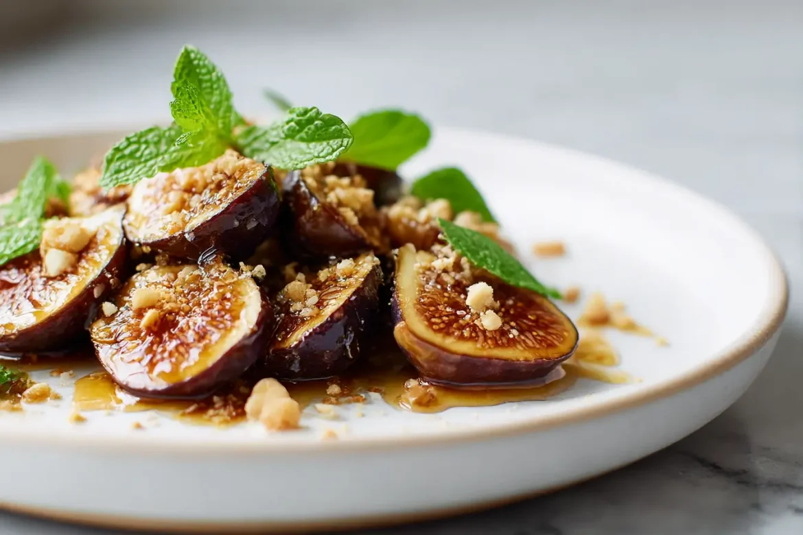 Figues rôties au Airfryer, sucrées et savoureuses