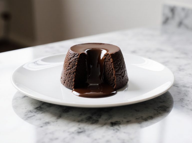 Fondant au chocolat en Airfryer, moelleux et irrésistible