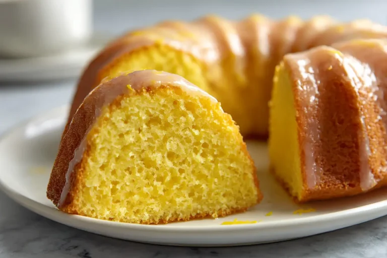 Gâteau au citron au Airfryer, moelleux et parfumé