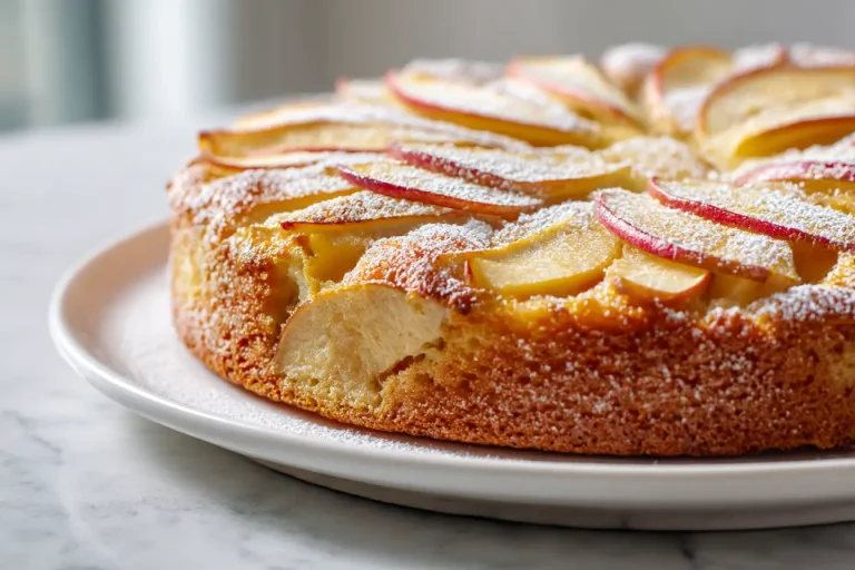 Gâteau pommes et ricotta au Airfryer, moelleux et savoureux