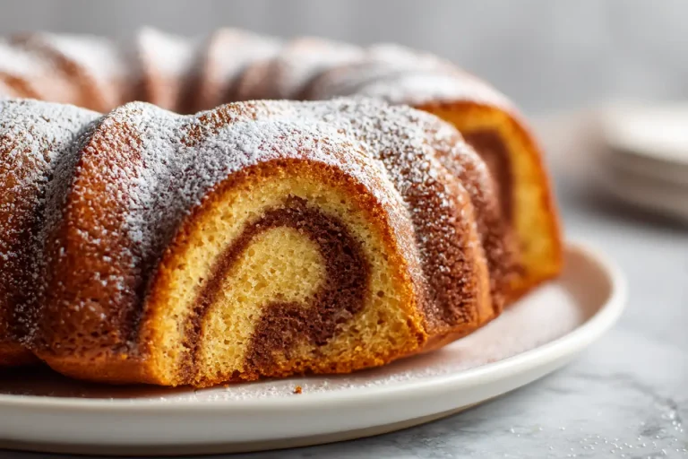 Pain marbré à la citrouille en Airfryer, moelleux et savoureux