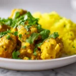 Poulet au curry en Airfryer, savoureux et parfumé.