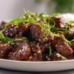 Bœuf à la sauce teriyaki en Airfryer, savoureux et moelleux