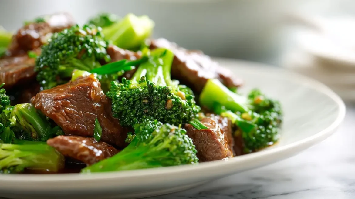 Bœuf au brocoli au airfryer Bœuf au brocoli au Airfryer, savoureux et tendre