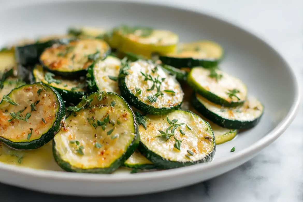 Courgettes au airfryer, délicieusement dorées et croustillantes