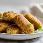Croquettes de courgettes en Airfryer, croustillantes et savoureuses