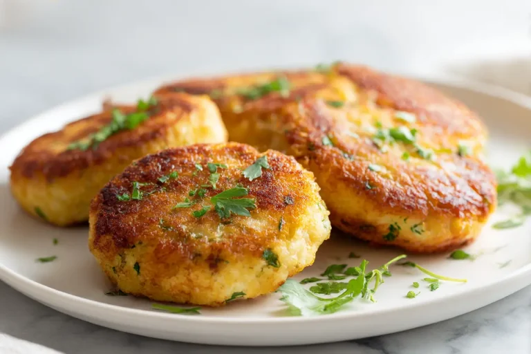 Gâteaux de poisson au airfryer Gâteaux de poisson au Airfryer, croustillants à l'extérieur et moelleux à l'intérieur