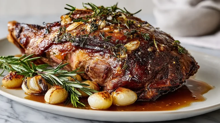 Gigot d'agneau au Airfryer, juteux et savoureux