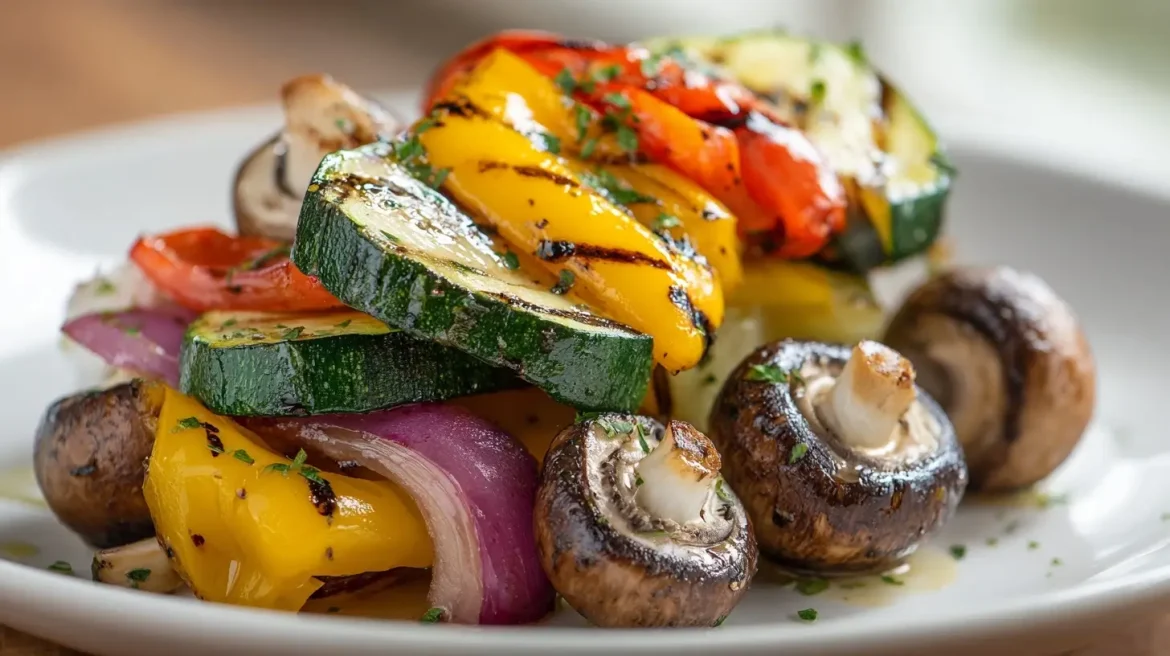 Légumes façon anticucho au Airfryer, grillés et savoureux