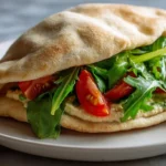 Pain pita au Airfryer, chaud et moelleux