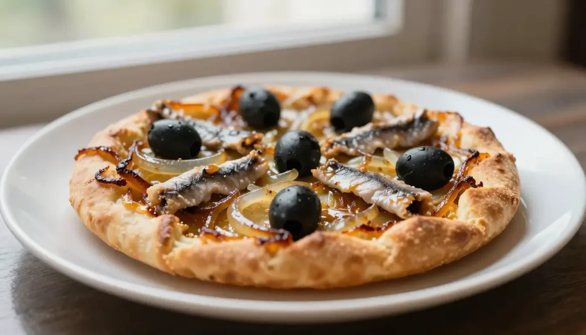 Pissaladière au airfryer Savoureuse pissaladière au Airfryer, dorée à souhait