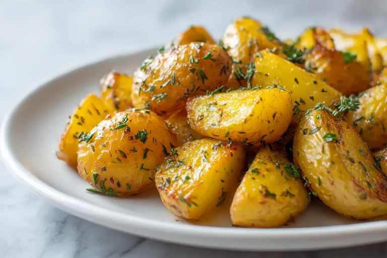 Pommes de terre rôties au airfryer, croustillantes et dorées