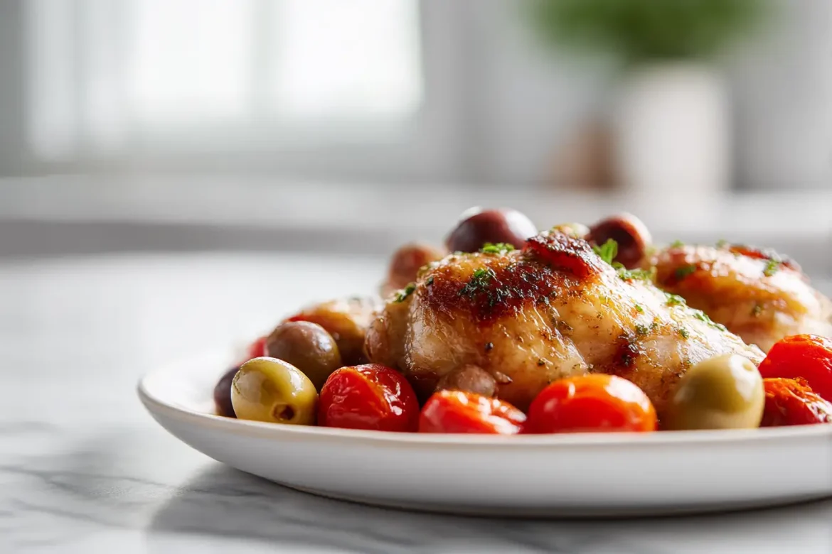 Poulet à la provençale en Airfryer, juteux et parfumé