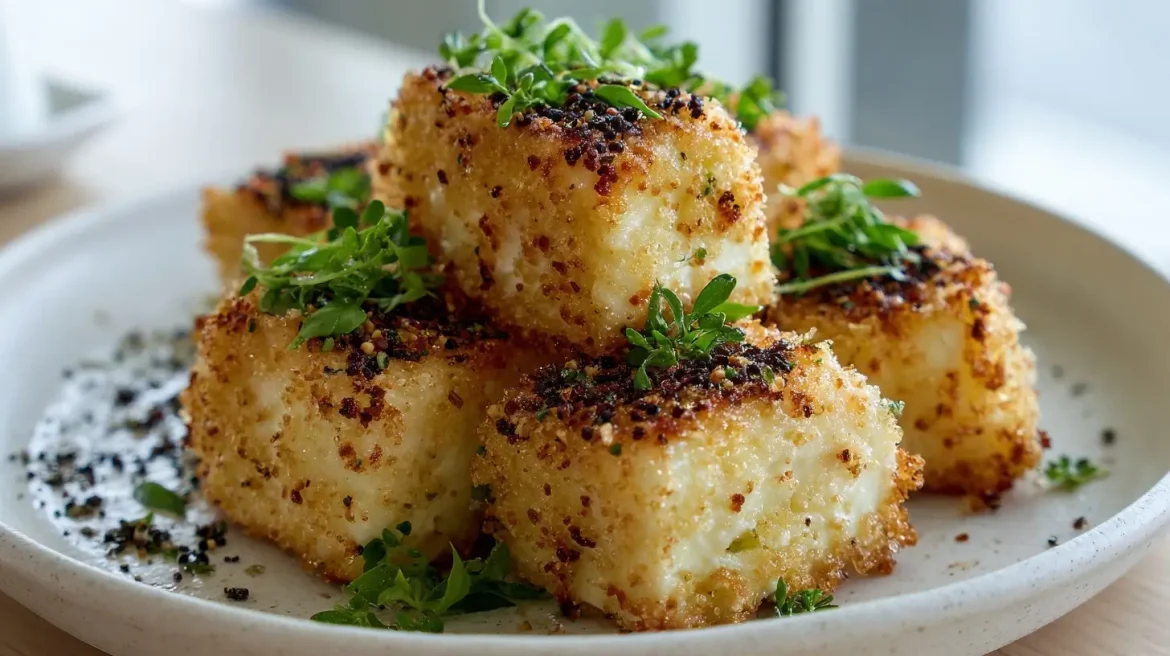 Roulés de feta croustillants au Airfryer, dorés et savoureux